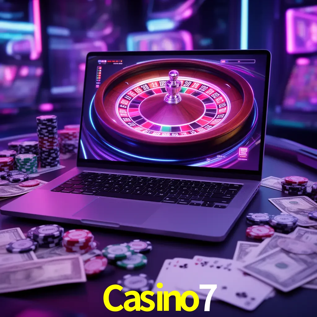 Centro móvil Casino7 con casino, cajero, bonos, app y acceso de cuenta para México